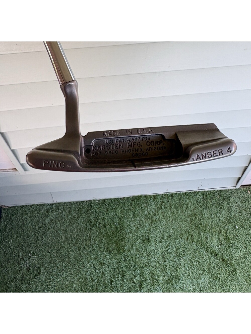 Vintage Ping Anser 4 RH Putter Karsten 85068 Steel Grip 34”